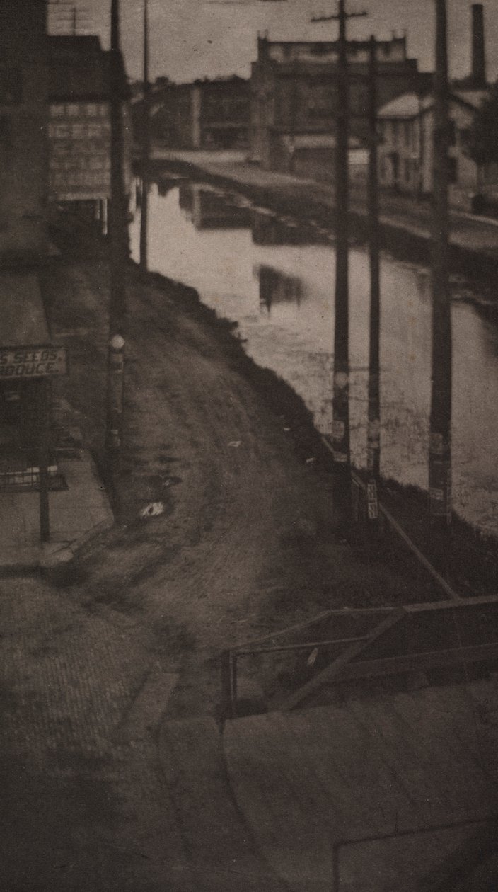 Távíró lengyelek, 1898. alkotó: Clarence H. White