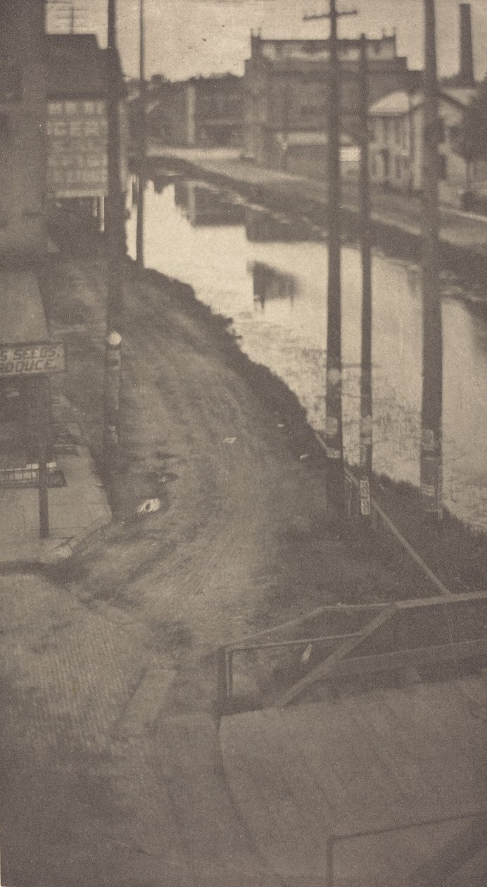 Távíró lengyelek, 1900 körül. alkotó: Clarence H White