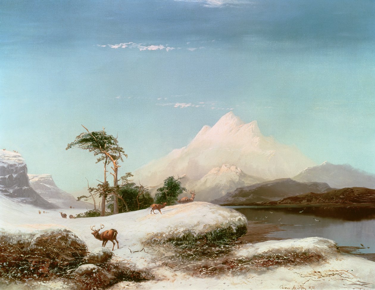 Skót felföld, 1873 alkotó: Clarence Roe