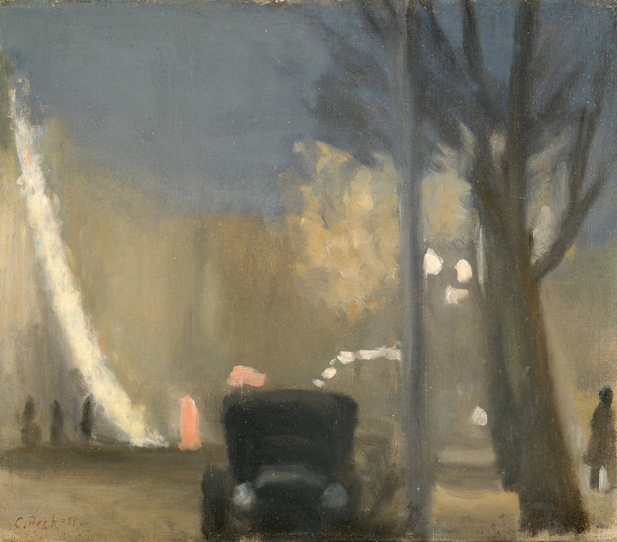 Collins Street, este alkotó: Clarice Beckett