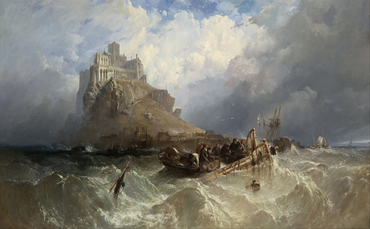 Mount St Michael, Cornwall alkotó: Clarkson Frederick Stanfield