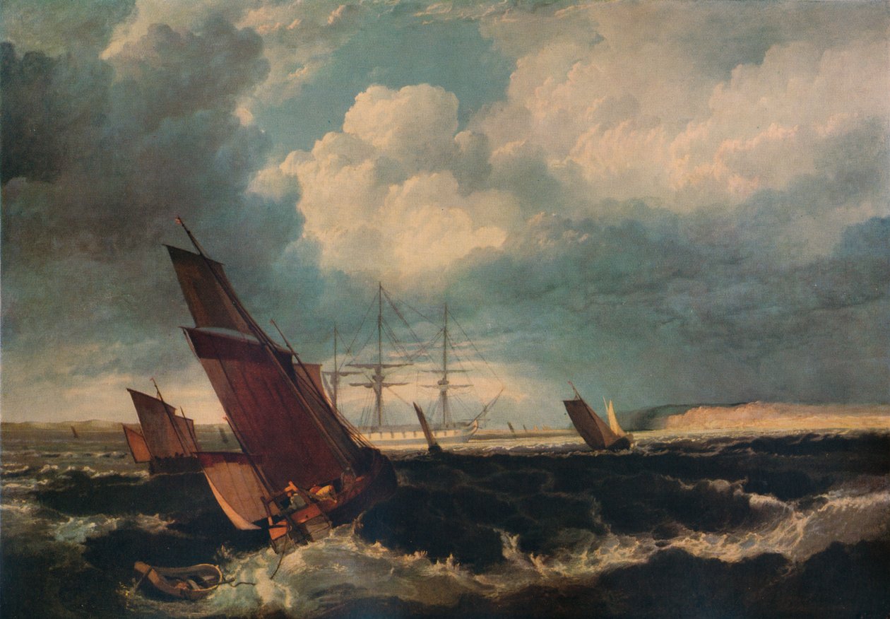 Őrség a Nore mellett, c1844 alkotó: Clarkson Stanfield