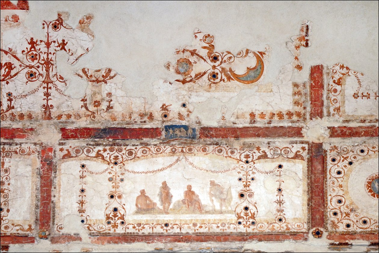 Díszrészlet a római Domus Aureában, Kr. u. 64-68 alkotó: Classical Antiquities