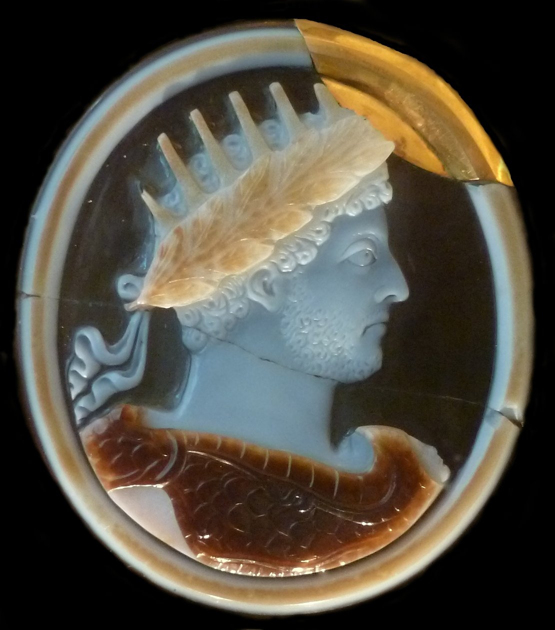 Commodus Cameo császár alkotó: Classical Antiquities