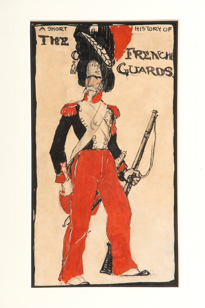 A francia gárda rövid története, 1917 alkotó: Claud Lovat Fraser