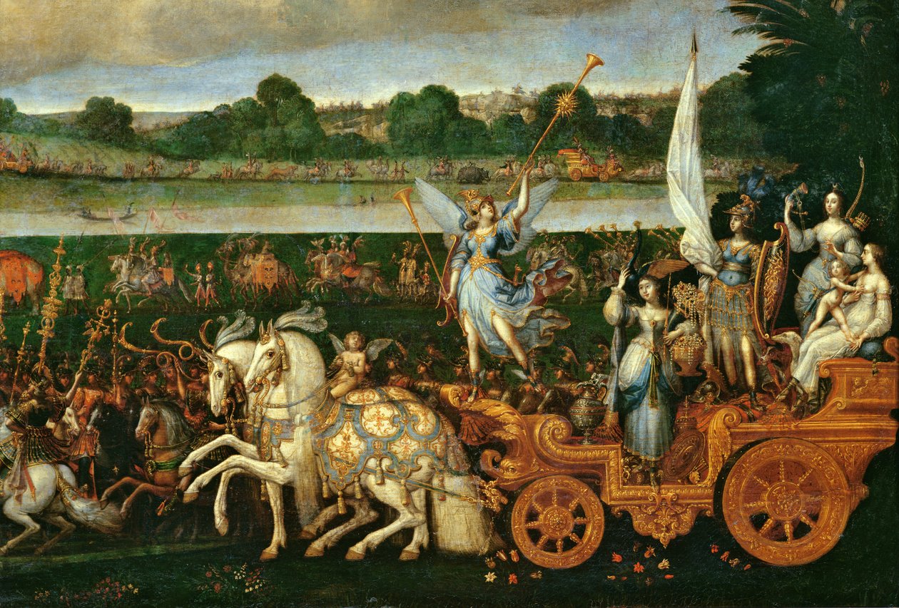 Föld, jobb oldali részlet, 1640-41 körül alkotó: Claude Deruet