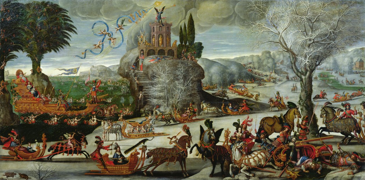 Víz, 1640-41 körül alkotó: Claude Deruet