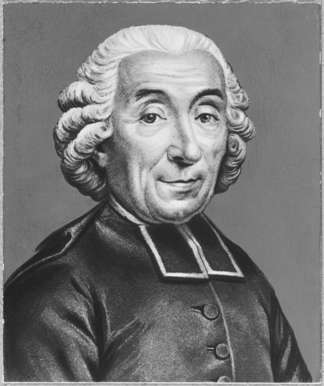 Gabriel Bonnot de Mably portréja alkotó: Claude Dominique Vinsac
