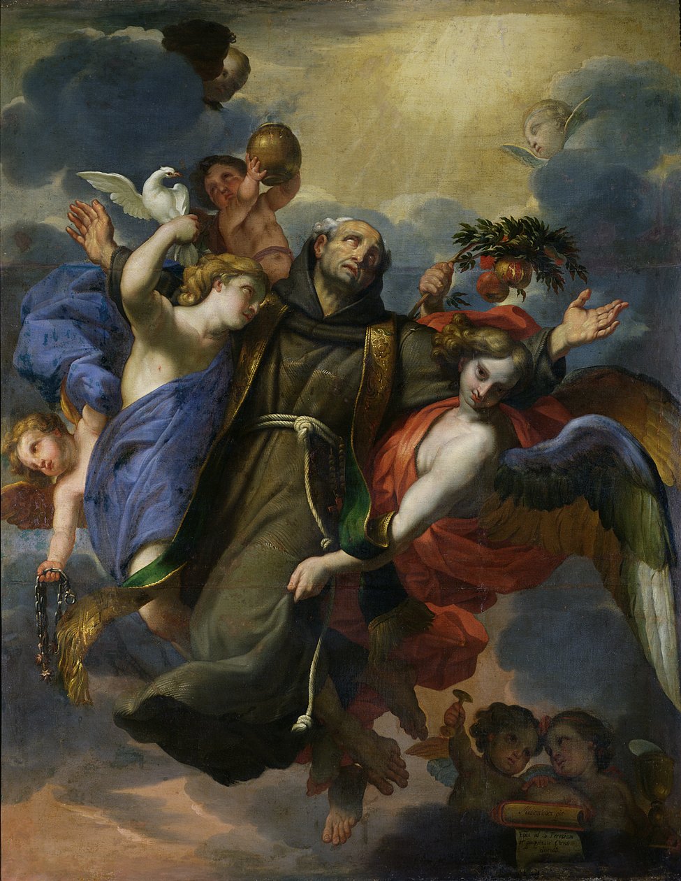 Alcantarai Szent Péter extázisa (1499-1562) alkotó: Claude Francois