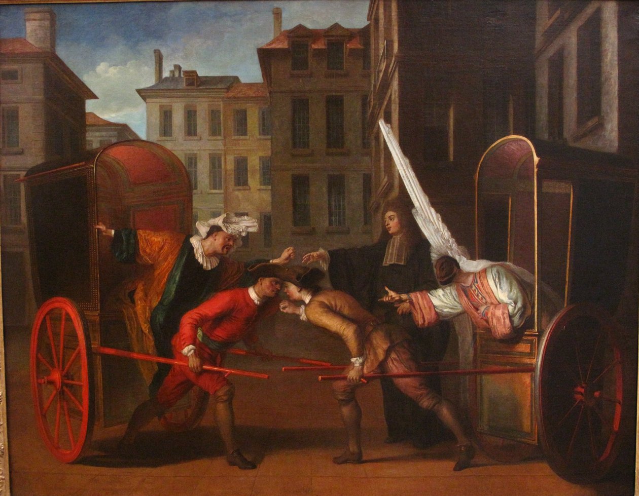 A két kocsi alkotó: Claude Gillot