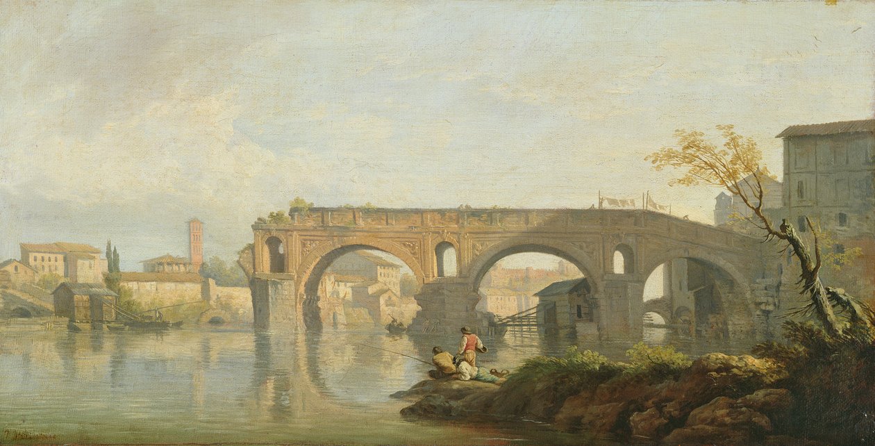 A Ponte Rotto, Róma alkotó: Claude Joseph Vernet