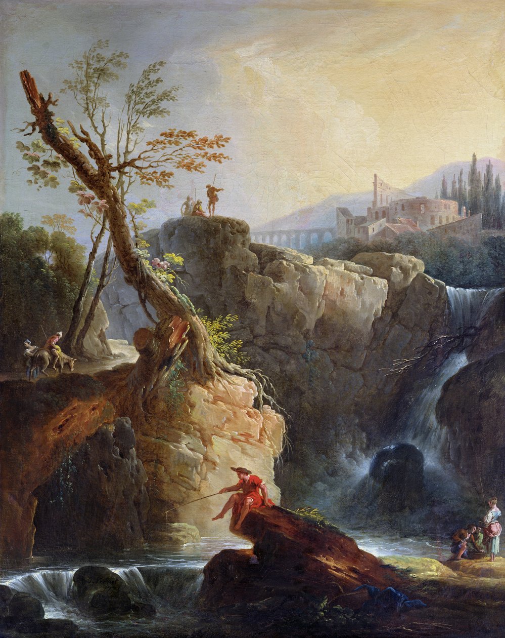 A vízesés, 1773 alkotó: Claude Joseph Vernet