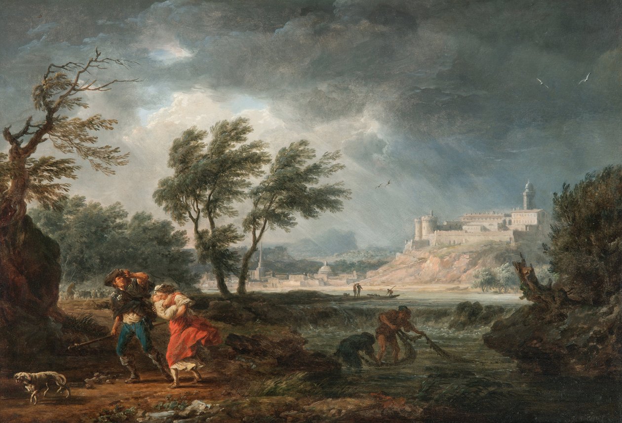A négy napszak- dél alkotó: Claude Joseph Vernet
