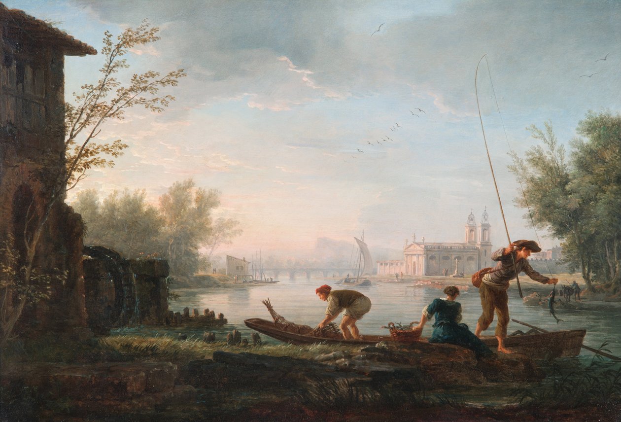A négy napszak- reggel alkotó: Claude Joseph Vernet