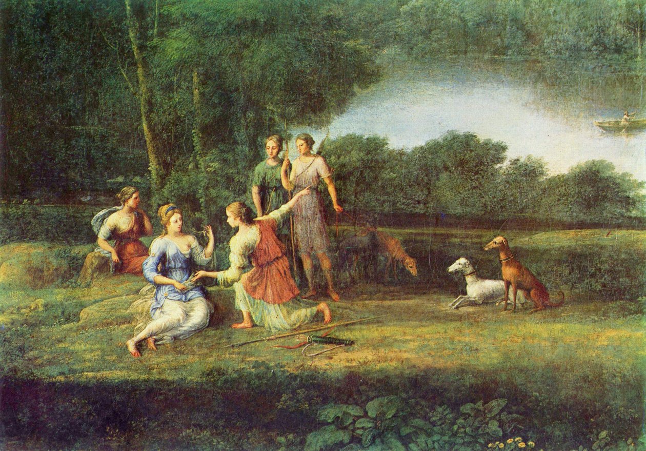 Egeria lenyűgöző Numa alkotó: Claude Lorrain