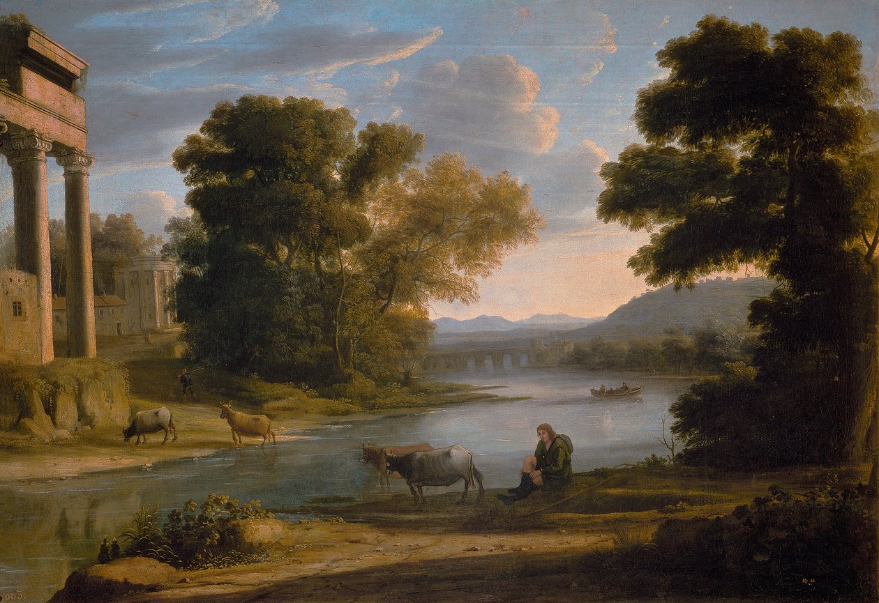Elmegyek alkotó: Claude Lorrain