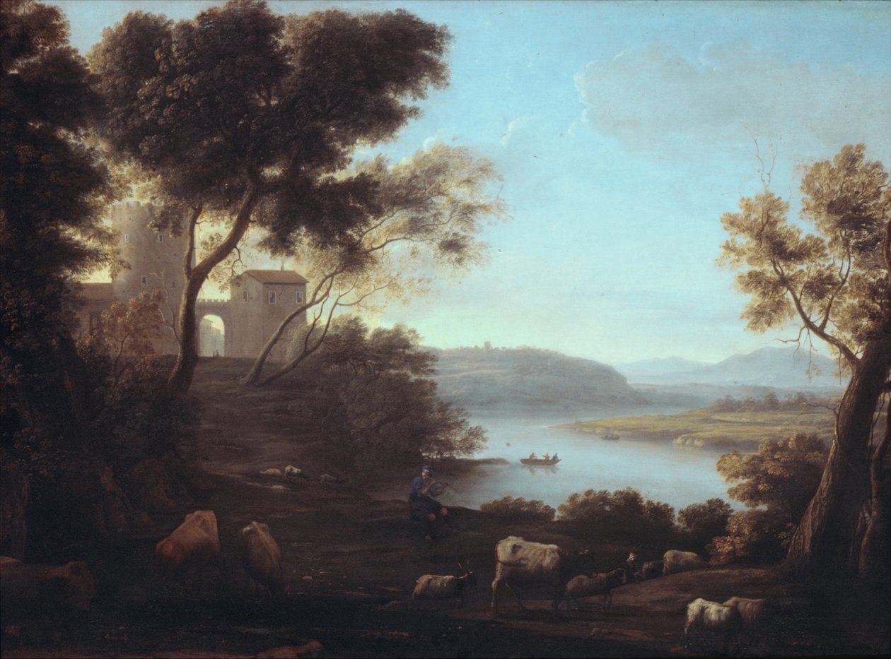 A római vidék alkotó: Claude Lorrain