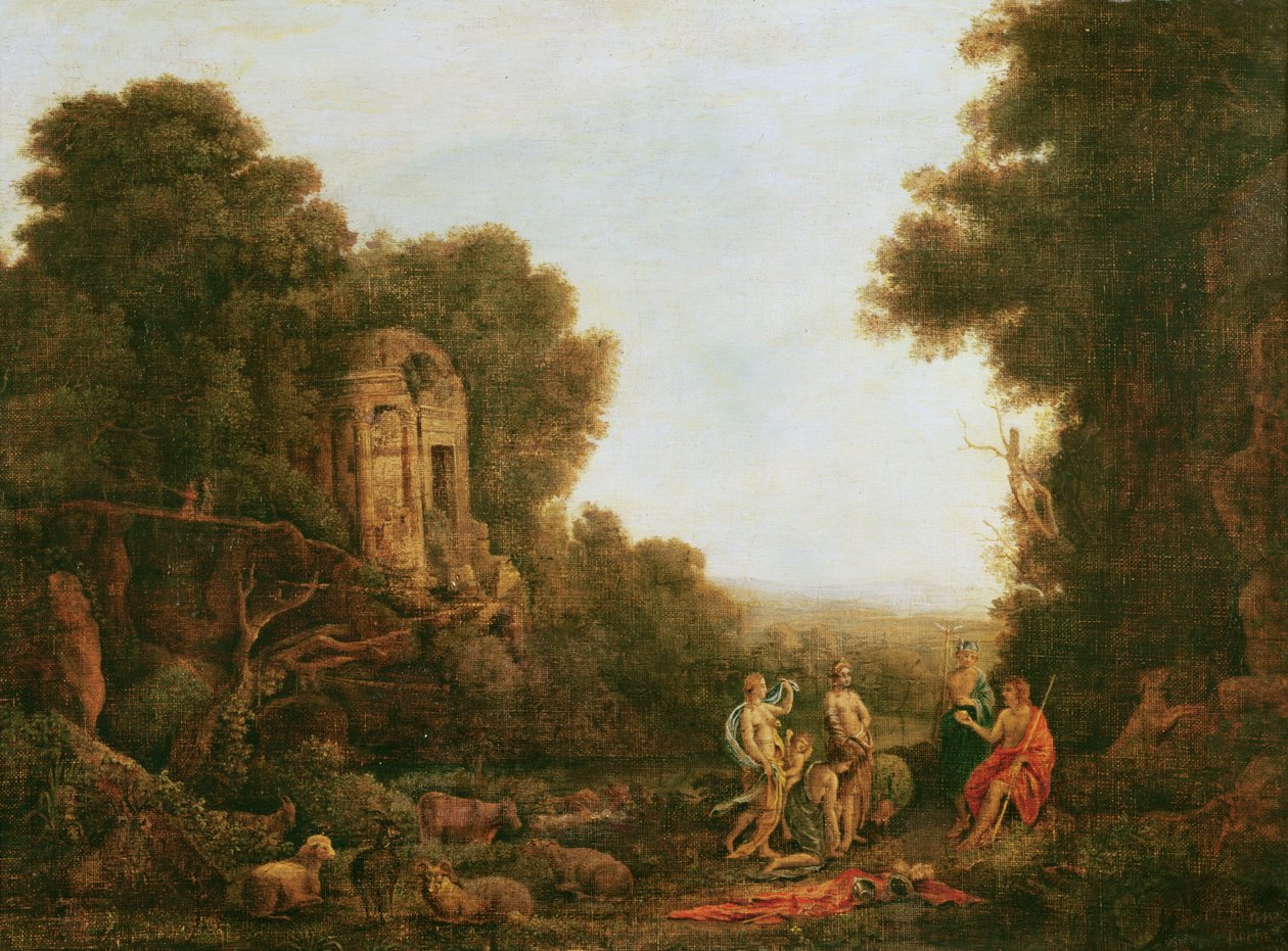 Tájkép alkotó: Claude Lorrain