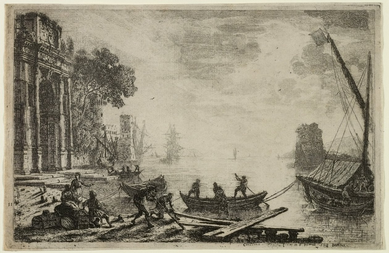A felkelő nap, 1634 alkotó: Claude Lorrain