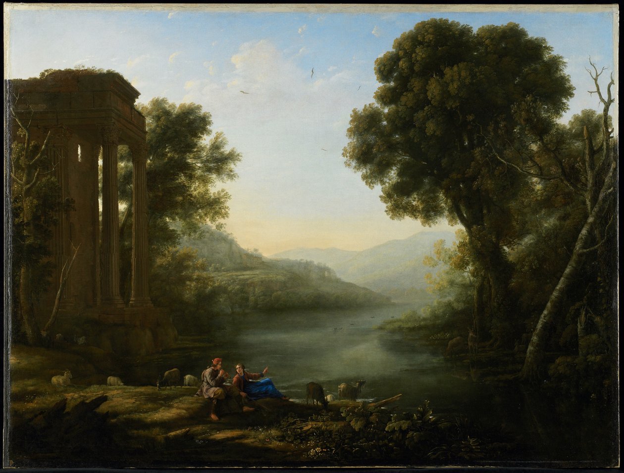 Pásztori táj, 1638 alkotó: Claude Lorrain