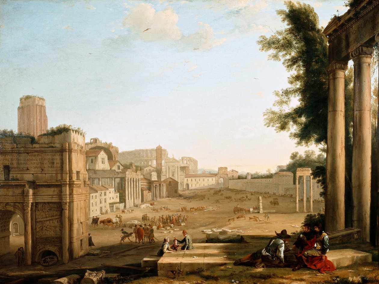 Campo Vaccino, Róma alkotó: Claude Lorrain