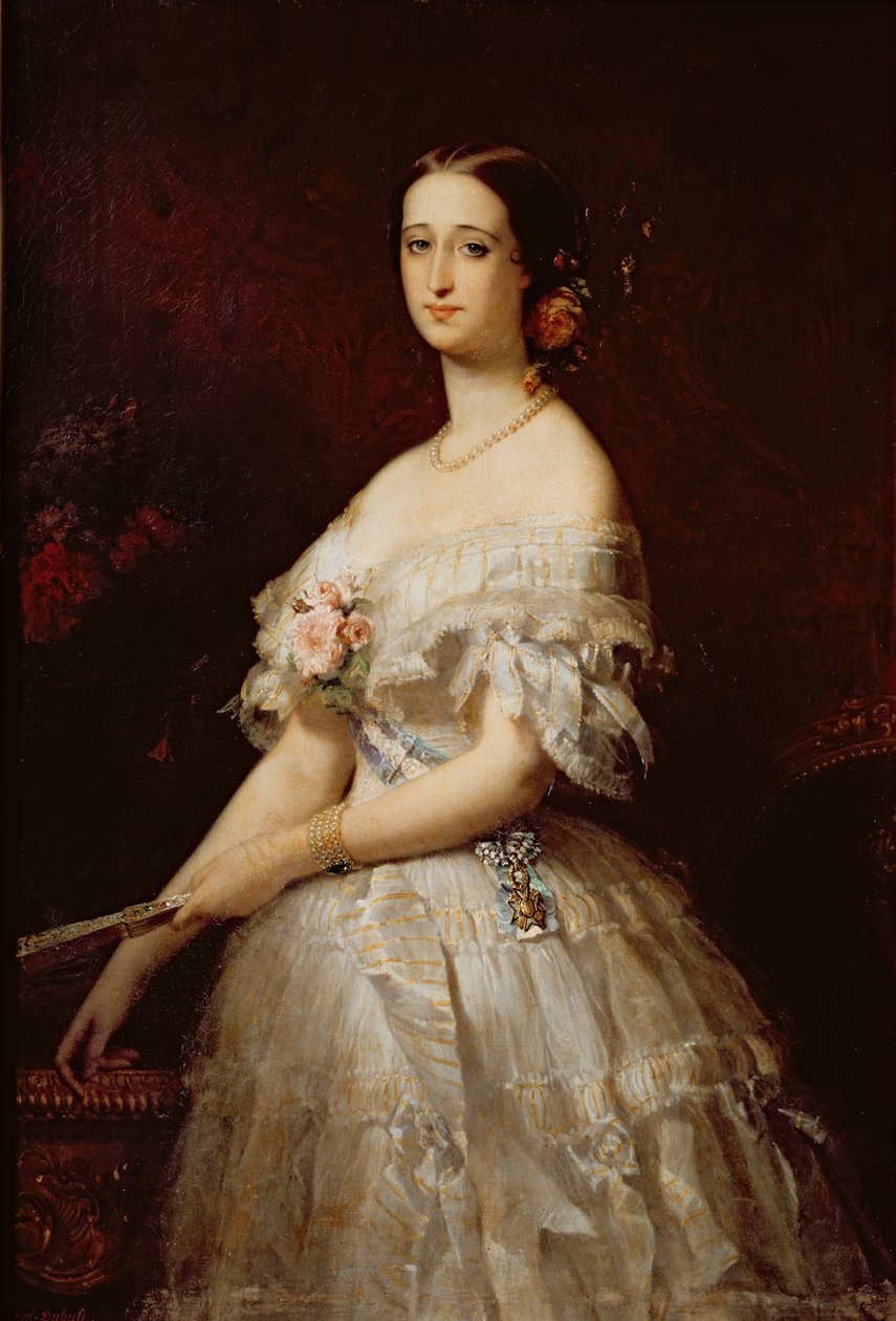 Eugenie császárné alkotó: Claude Marie Dubufe