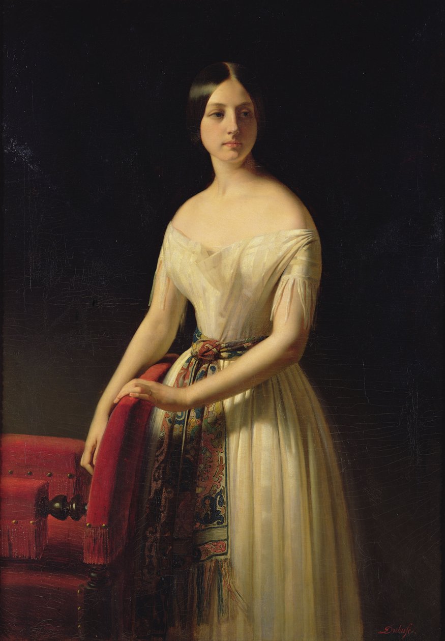Eugenie Saint-Amand, 1841 alkotó: Claude Marie Dubufe