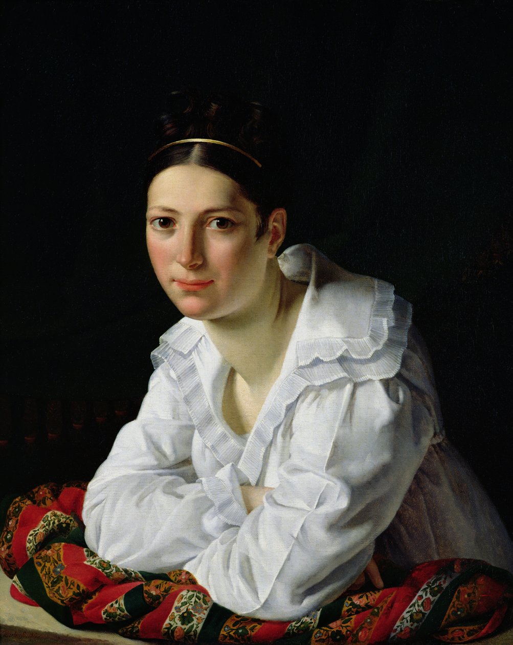 Madama Claude Marie Dubufe (1793-1837) 1818 alkotó: Claude Marie Dubufe