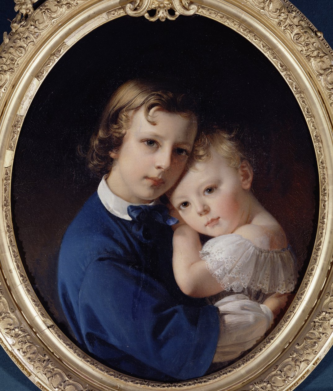 Paul és Rene Dubufe, 1852 körül alkotó: Claude Marie Dubufe