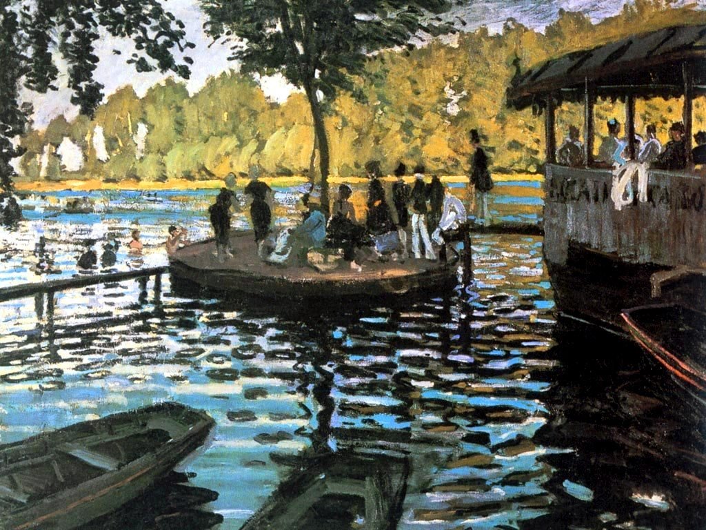 La Grenouilleren alkotó: Claude Monet