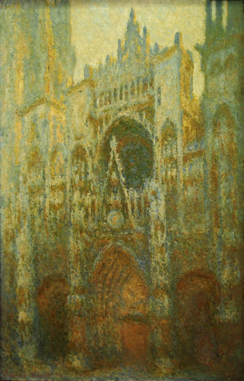 Roueni székesegyház. Franciaország: Cattedrale di Rouen Deutsch: Kathedrale von Rouen alkotó: Claude Monet