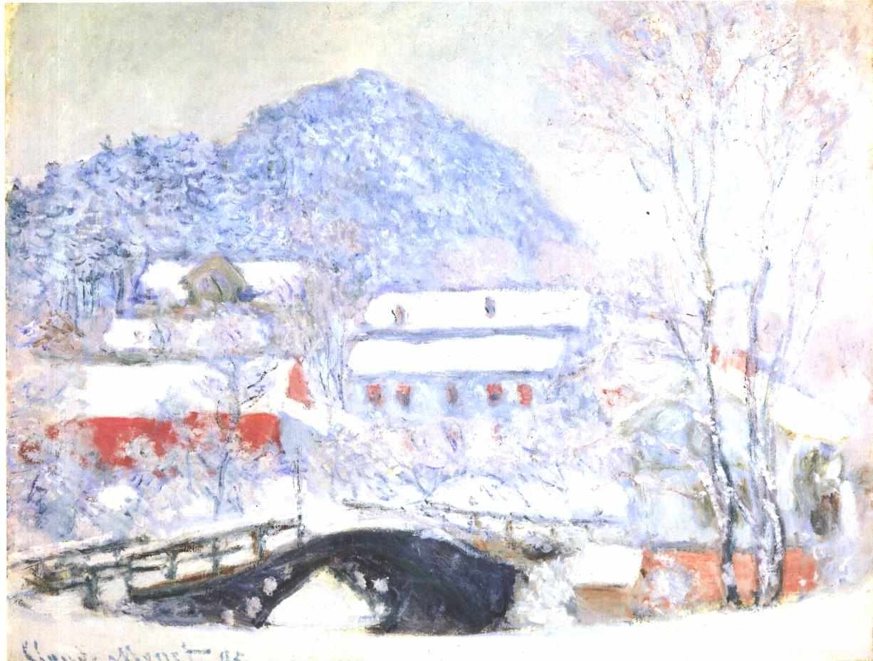 Sandvika, Norvégia alkotó: Claude Monet