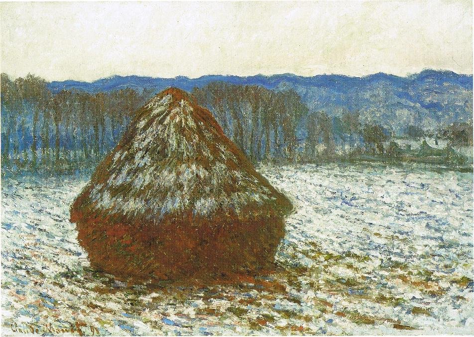 Halom búza alkotó: Claude Monet