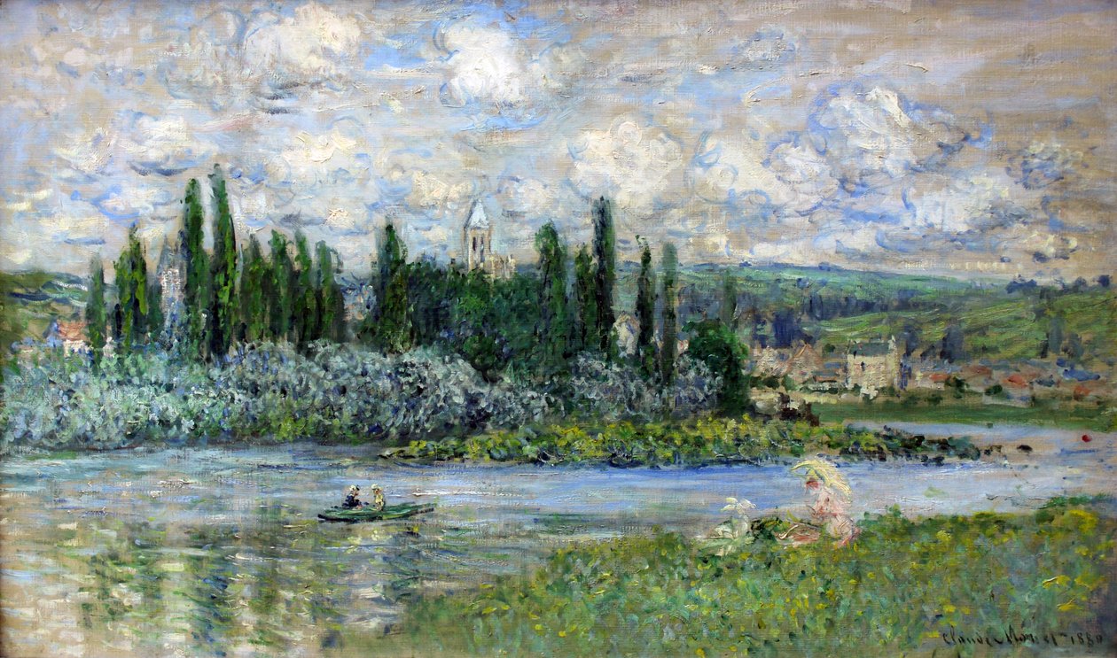 Vetheuil-sur-Seinen nézete Németország: Vetheuil-sur-Seinen nézete alkotó: Claude Monet