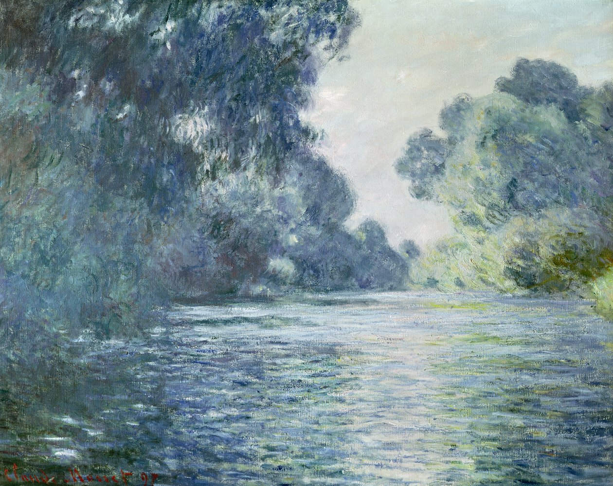 A Szajna ága Giverny mellett, 1897 alkotó: Claude Monet