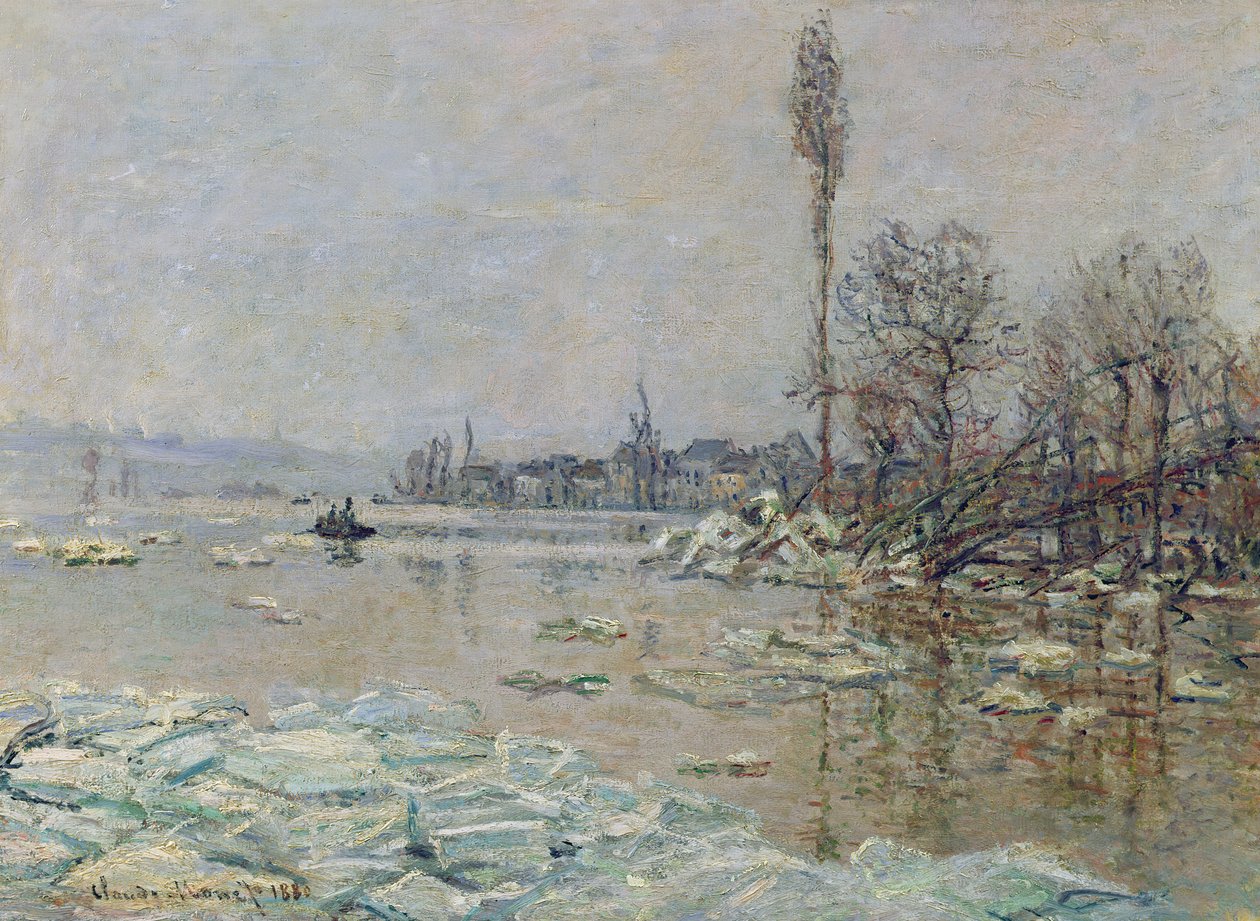 Jégszakadás, 1880 alkotó: Claude Monet