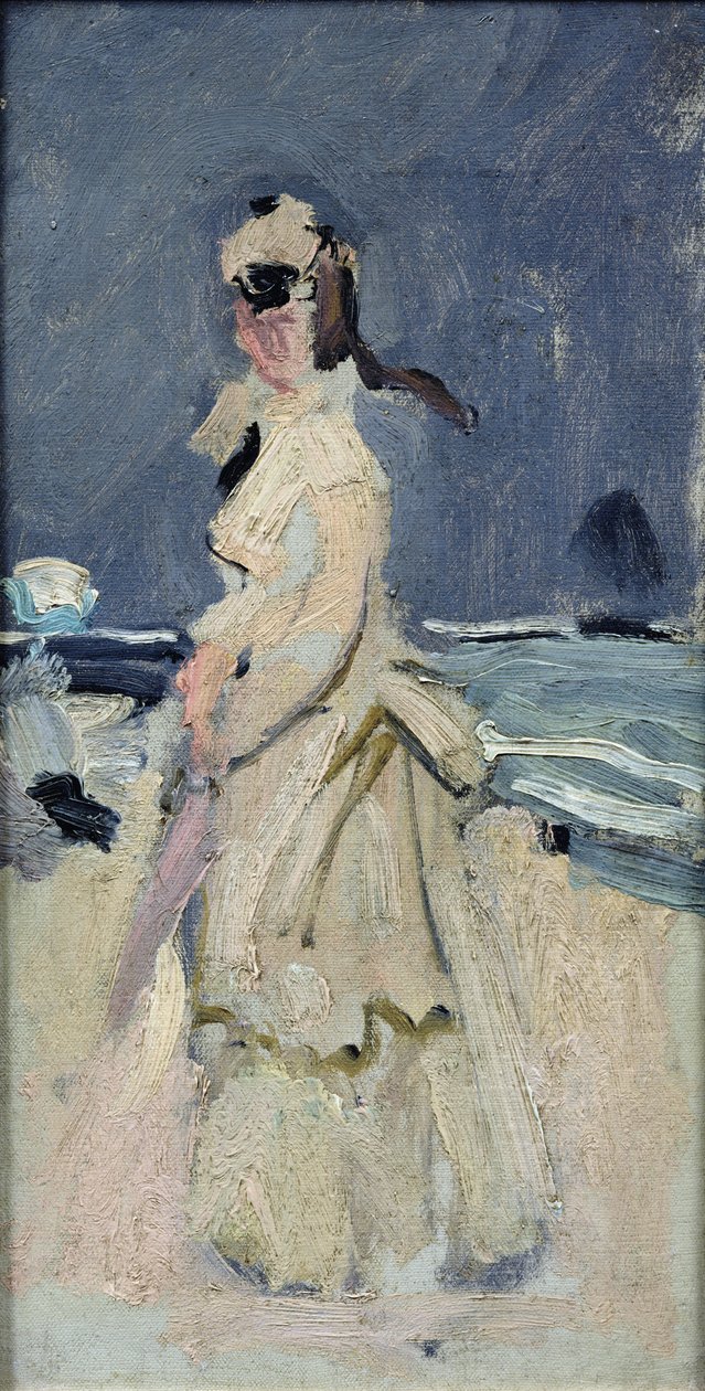 Kamilla a tengerparton, 1870-71 alkotó: Claude Monet