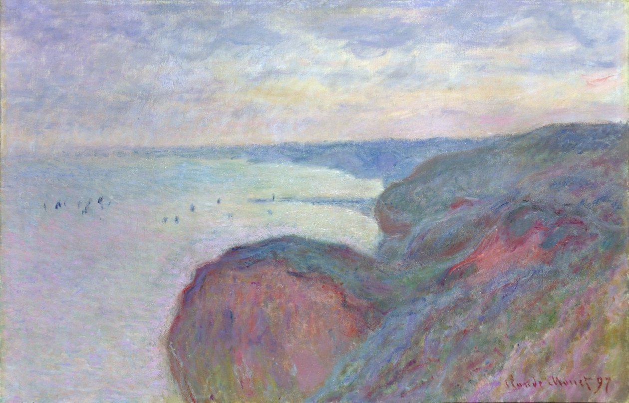 Sziklák Dieppe mellett, 1897 alkotó: Claude Monet