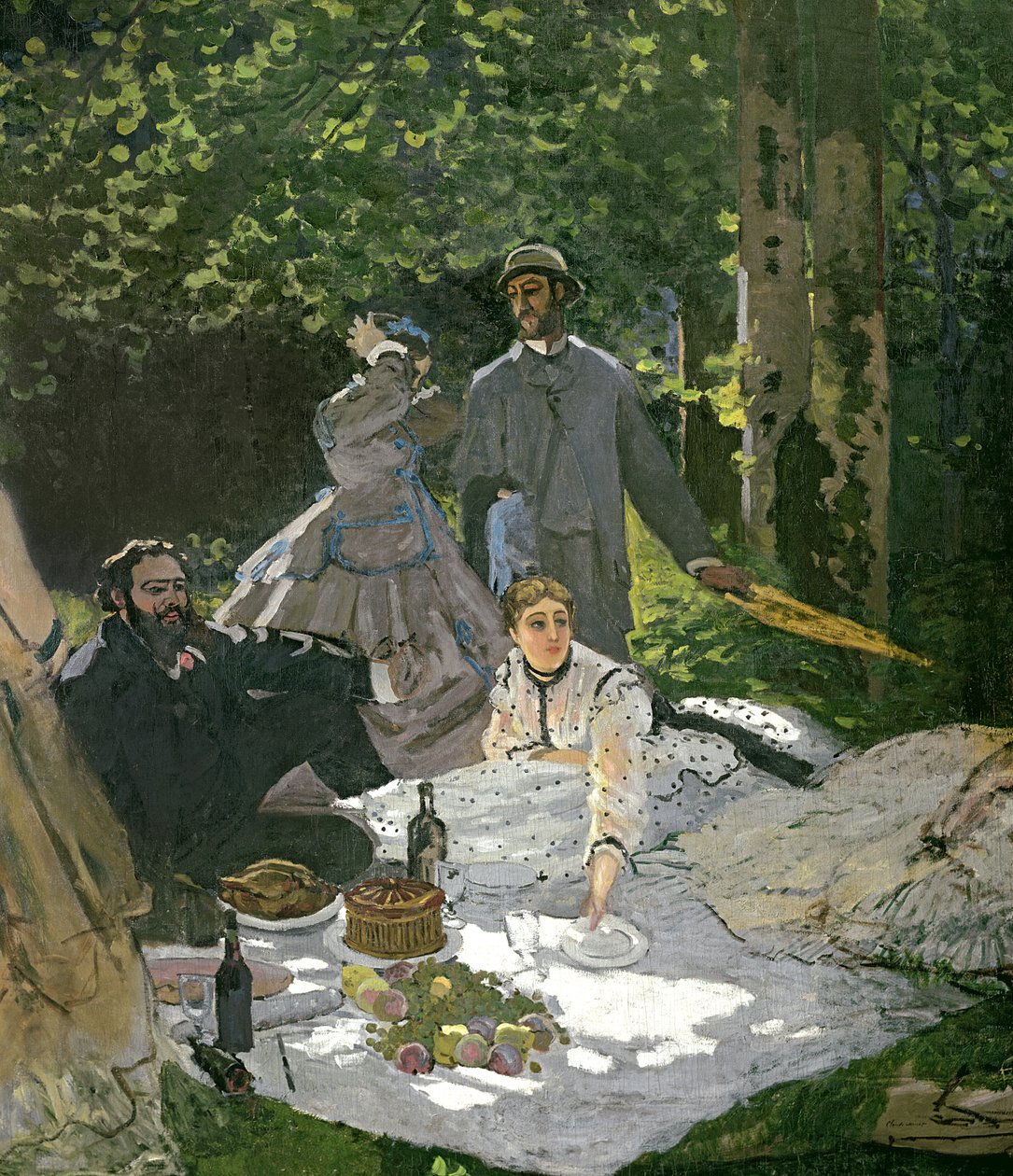 Ebéd a füvön, Chailly alkotó: Claude Monet
