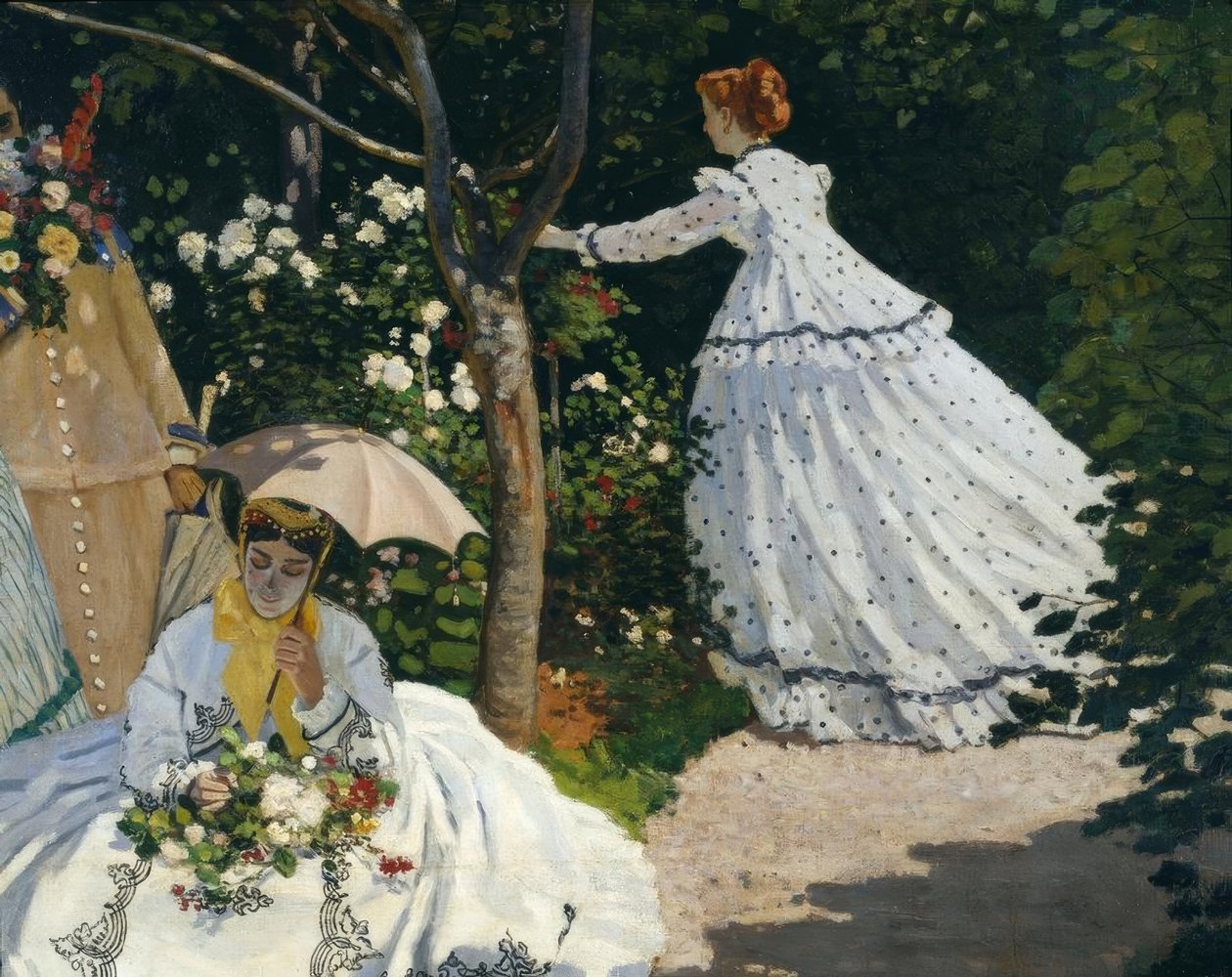 Nők a kertben alkotó: Claude Monet