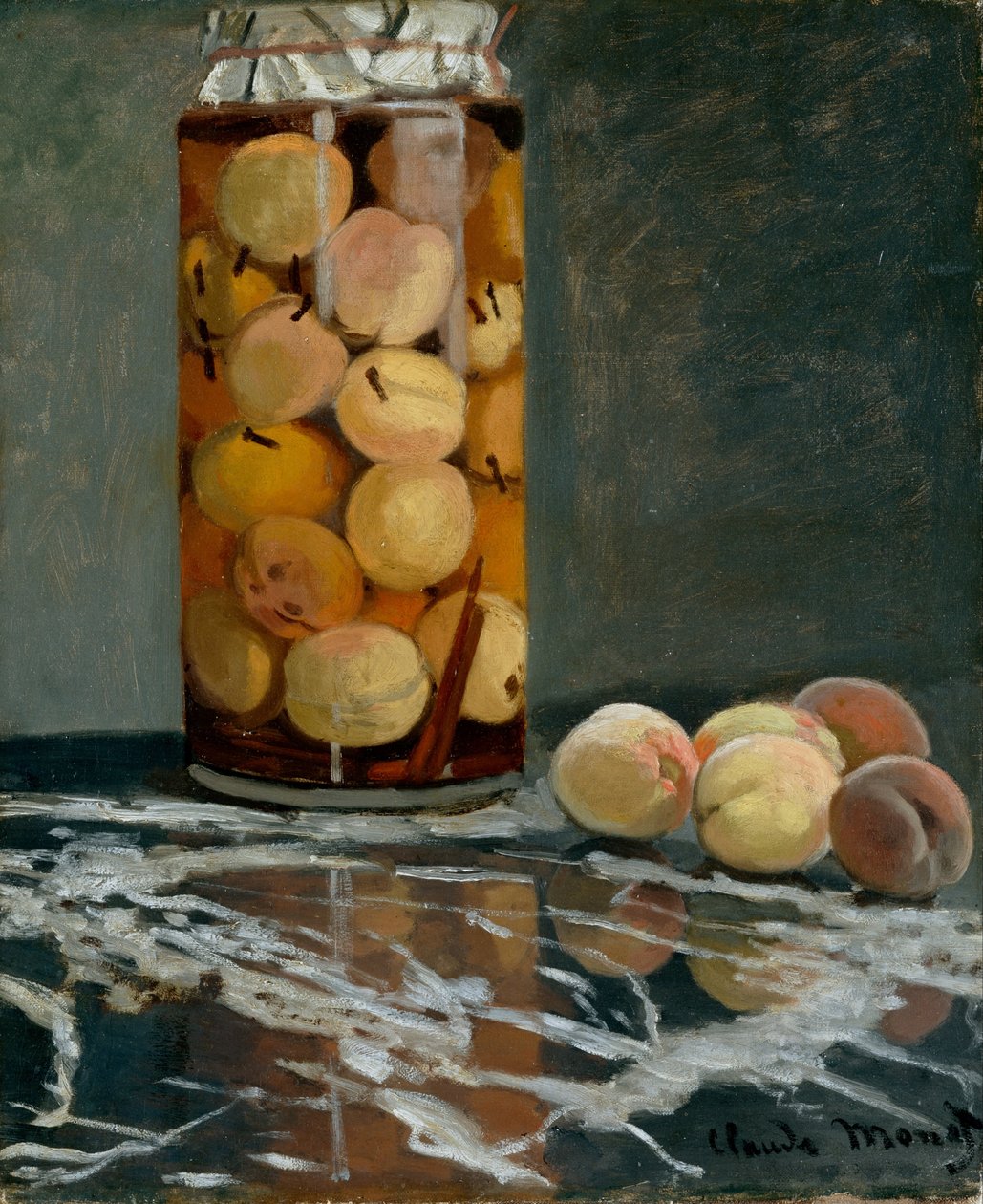 Jar of Peaches alkotó: Claude Monet