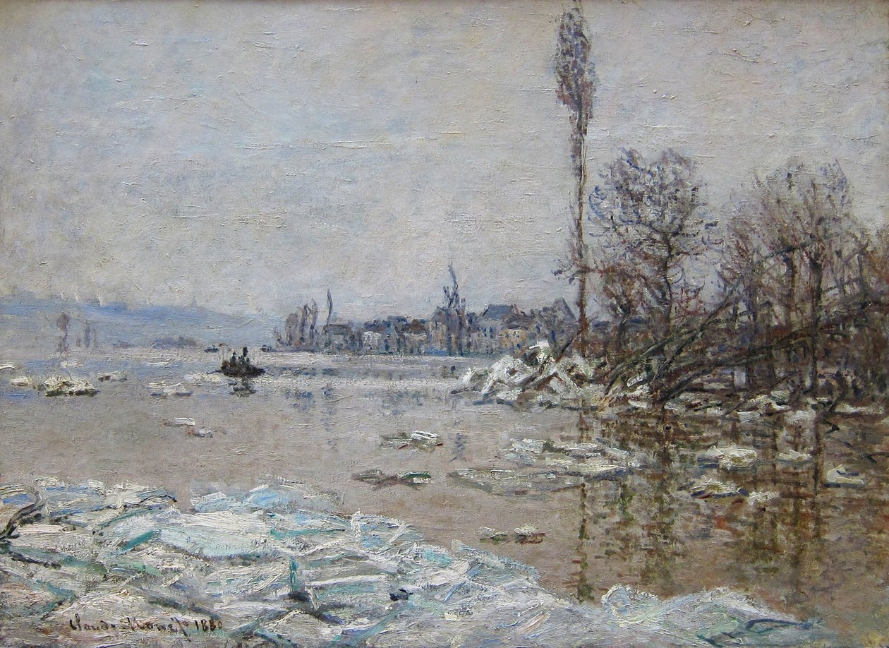 A bukás a lille-i Palais des Beaux-arts-ban alkotó: Claude Monet