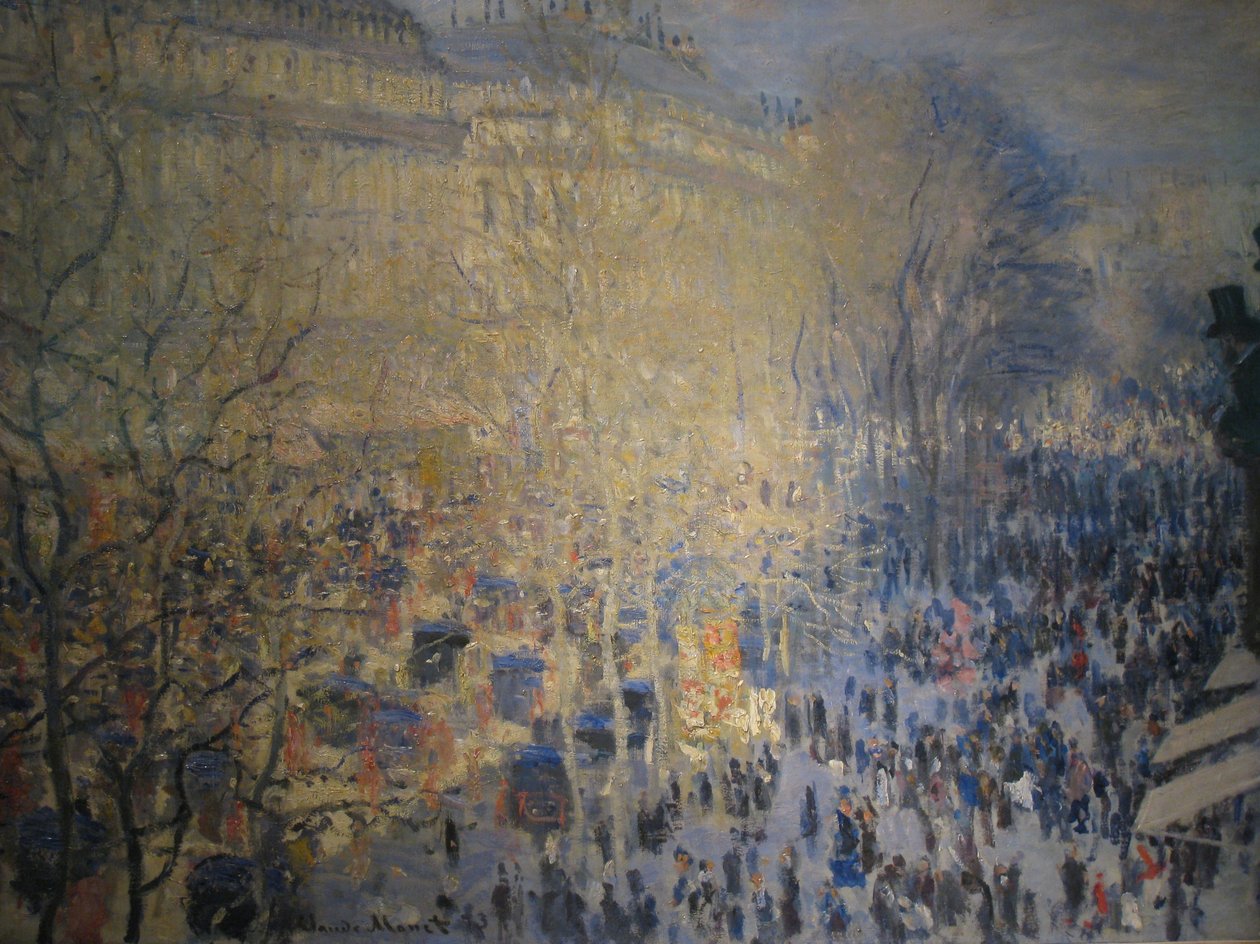 Boulevard des Capucines alkotó: Claude Monet