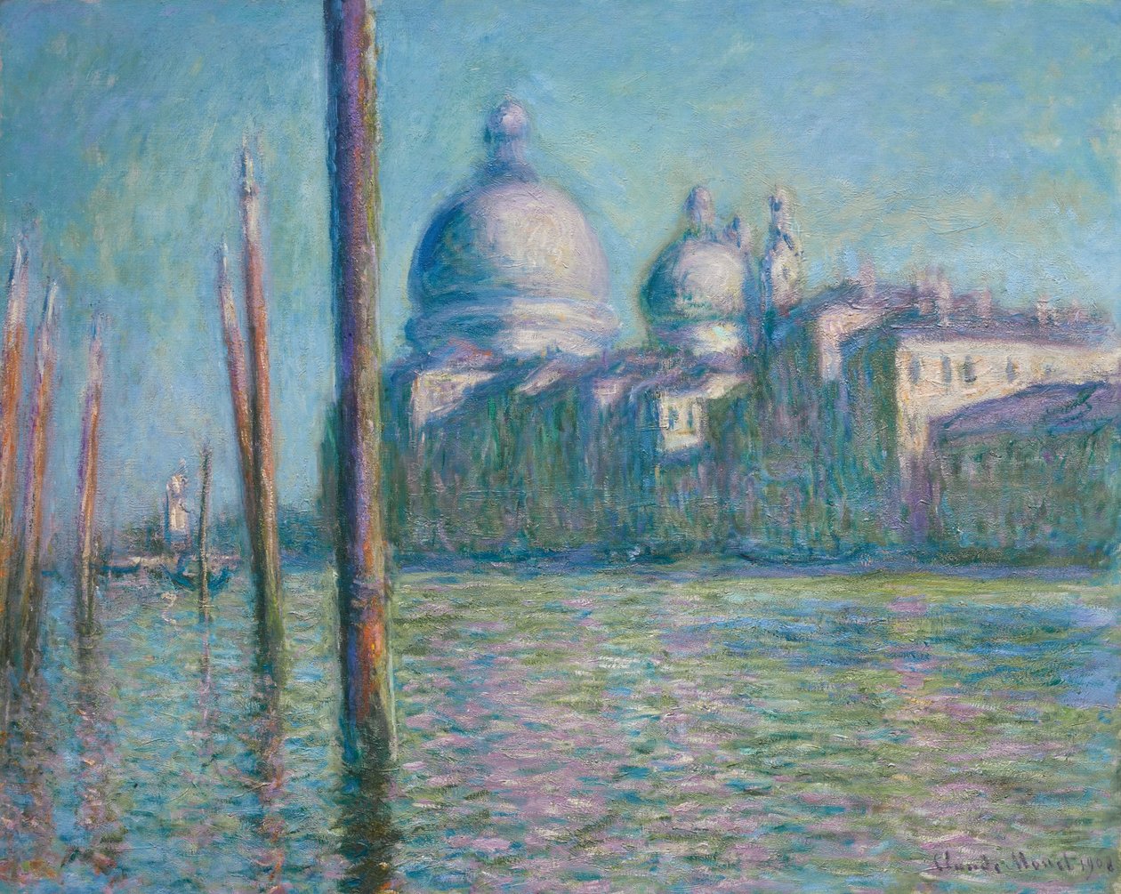 A Grand Canal (W1739) alkotó: Claude Monet