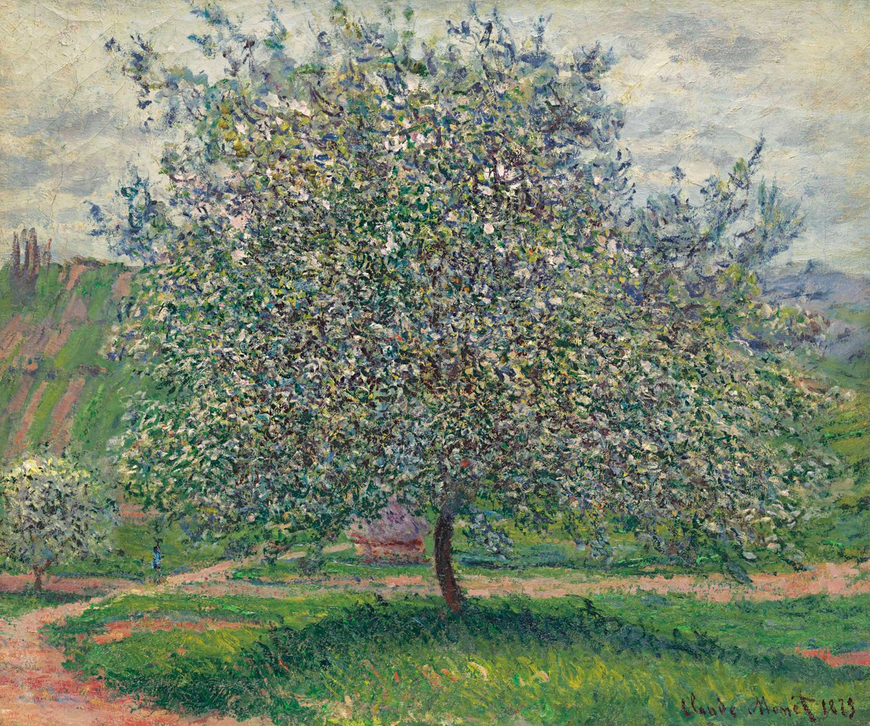 Az almafa alkotó: Claude Monet