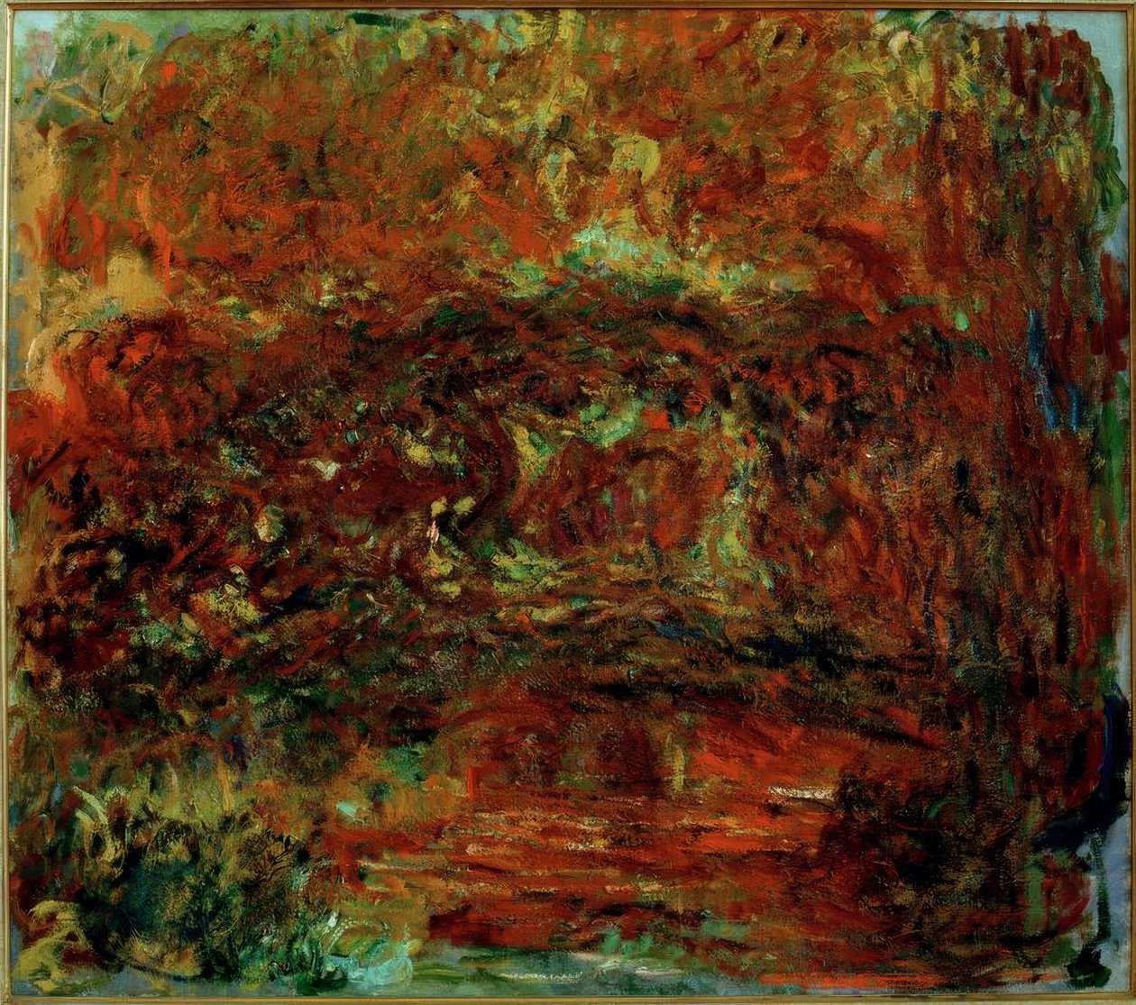 Le Pont japonais (Japán híd) alkotó: Claude Monet