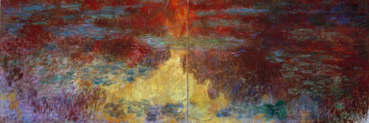 A tavirózsa tó este alkotó: Claude Monet