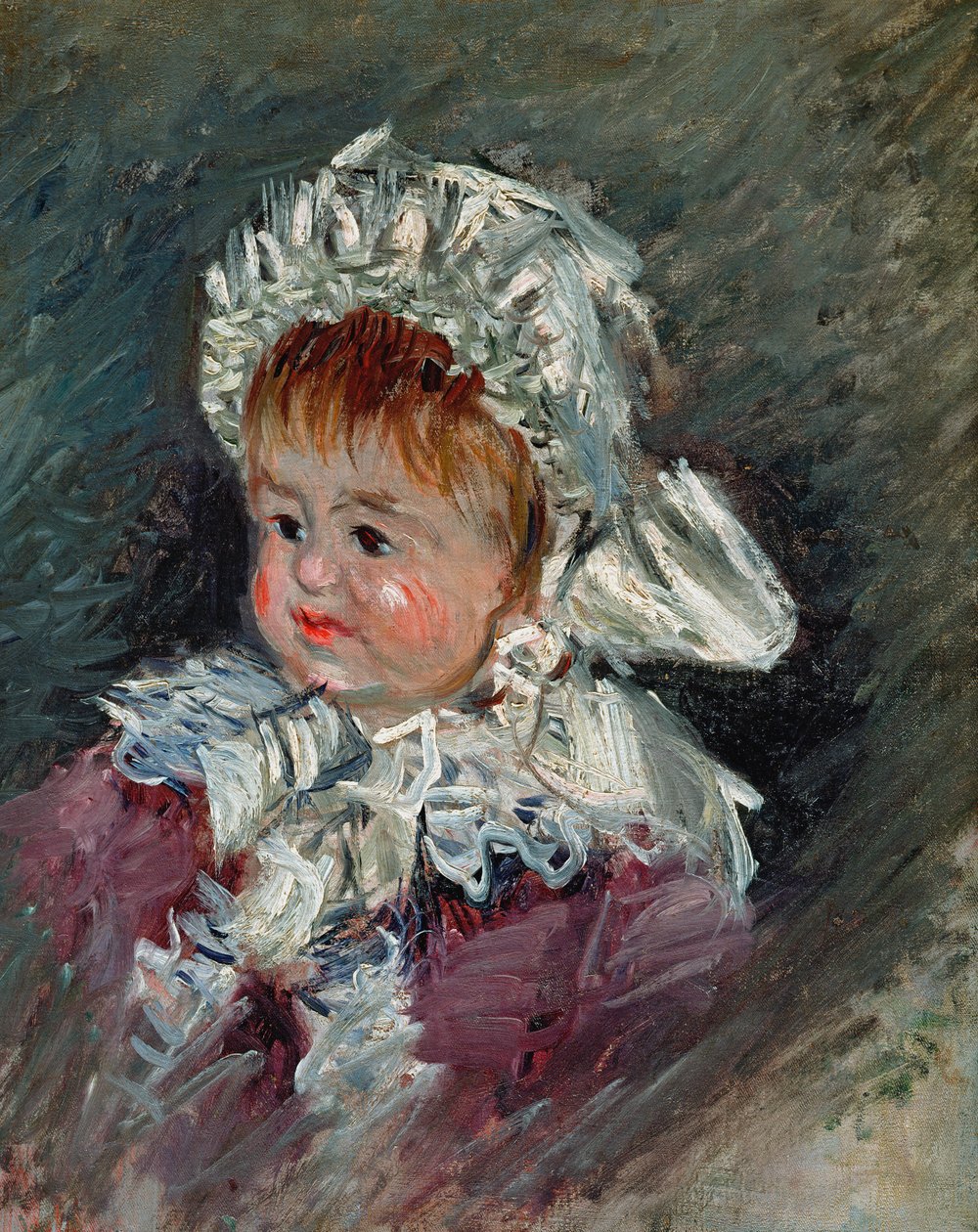 Michel Monet (1878-1966) mint csecsemő, 1878-79 alkotó: Claude Monet