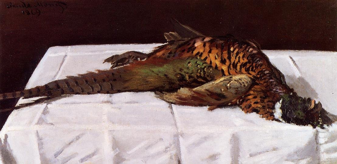 Fácán alkotó: Claude Monet