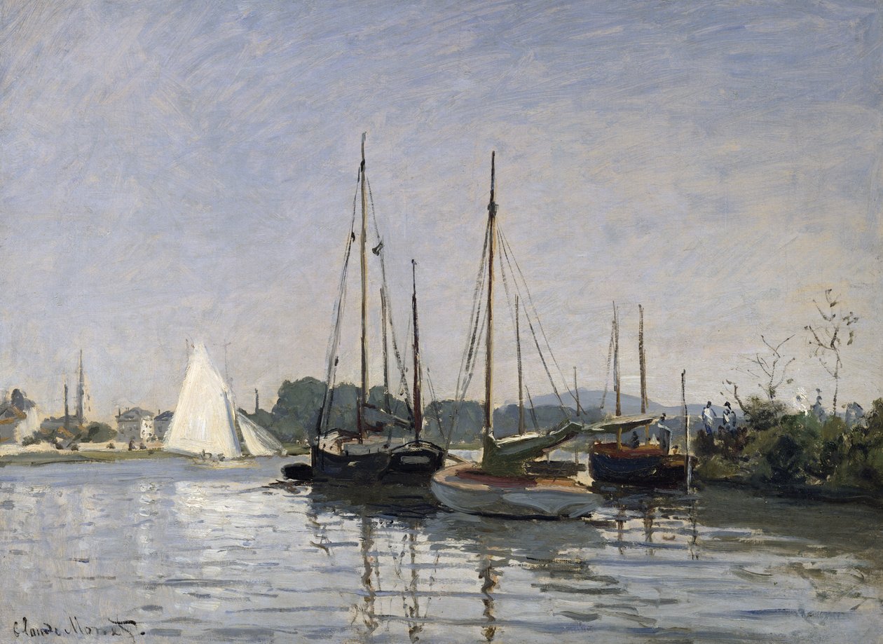 Élményhajók, Argenteuil, 1872-3 alkotó: Claude Monet